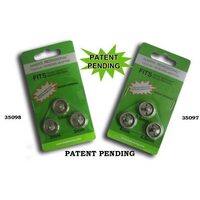 35098MC - ClayCore Extruder Adapters - 1 - 2 - 3 mm