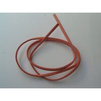 Fir imitatie piele - 0,6 m - 364400 - roz