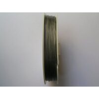 PE COMANDA - Sarma plasticata - 100 m - argint, 0.38 mm - 1225B