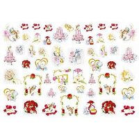 Hartie de orez - COD.154 - MATRIMONIO - 35X50