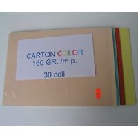 Carton color set 30 coli, 160 gr pe mp, LIBR