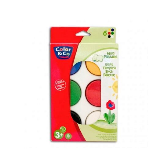 Set 6 tempera gigant