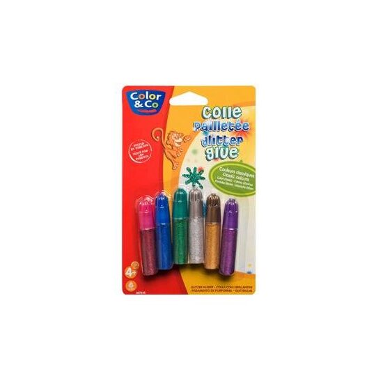 Set Glitter glue classic - Color & Co