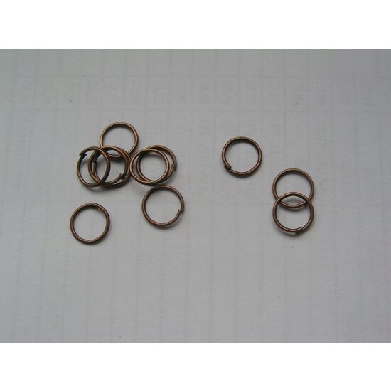 1259B - Set 10 gr zale, maro, 8 mm
