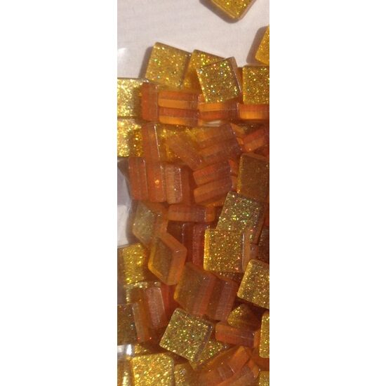 29161 Mozaic blister cu glitter 0.5x0.5cm, auriu nr 4, Pentart