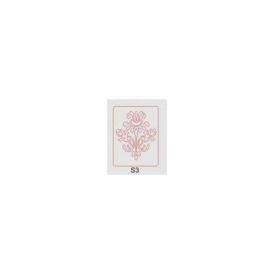 24082 - Sablon plastic 3D, S3 - Pentart