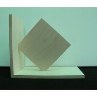 Suport carte, lemn, placaj - patrat - Pentart