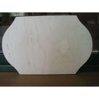 Cadran ceas 25x39 cm, lemn 2419