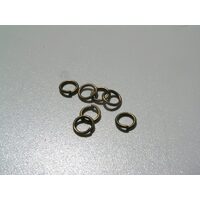 1271B Set 10 gr zale verzi, aprox 100 buc, 6mm