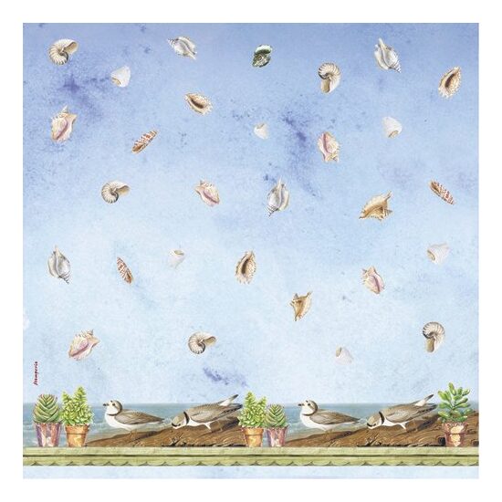 Servetel de orez, 50x50cm, Stamperia - DFT075