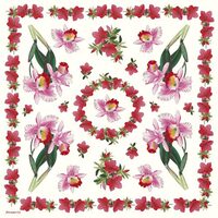 Servetel de orez, 50x50cm, Stamperia - DFT087
