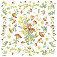 Servetel de orez, 50x50cm, Stamperia - DFT111