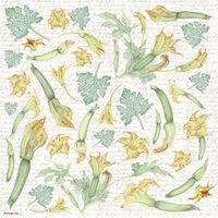 Servetel de orez, 50x50cm, Stamperia - DFT122