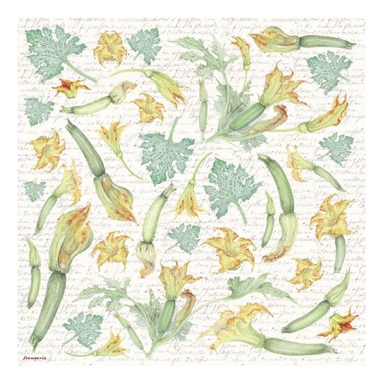 Servetel de orez, 50x50cm, Stamperia - DFT122