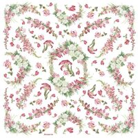 Servetel de orez, 50x50cm, Stamperia - DFT129