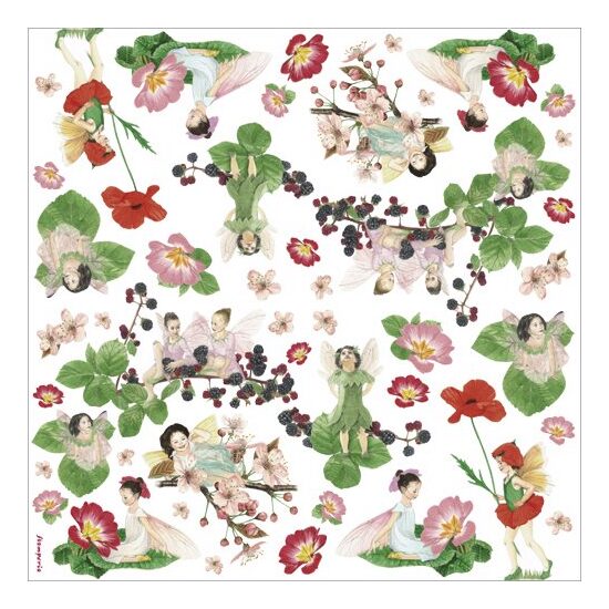 Servetel de orez, 50x50cm, Stamperia - DFT141