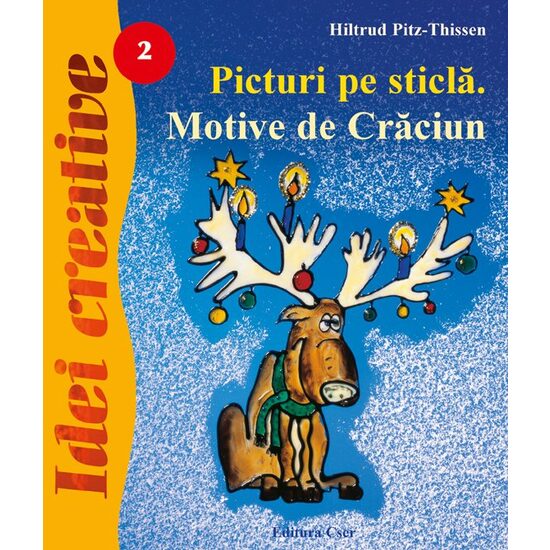 Picturi pe sticla. Motive de Craciun - Idei creative 2