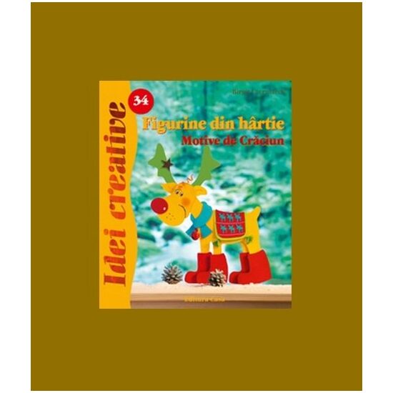 Figurine din hartie. Motive de Craciun - Idei creative 34