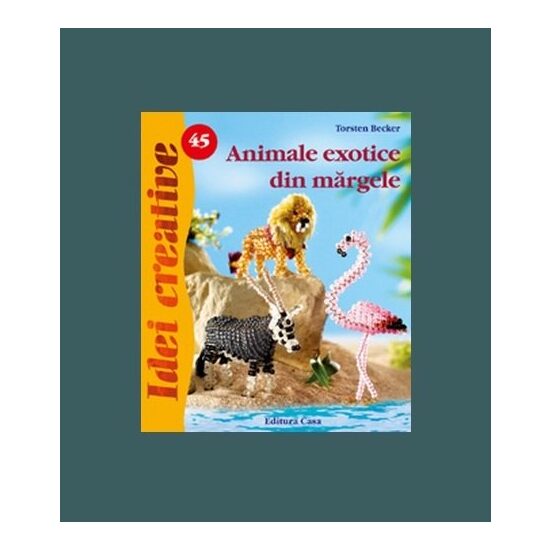 Animale exotice din margele - Idei creative 45