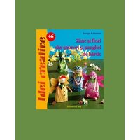 Zane si flori din snururi si panglici de hartie - Idei creative 46