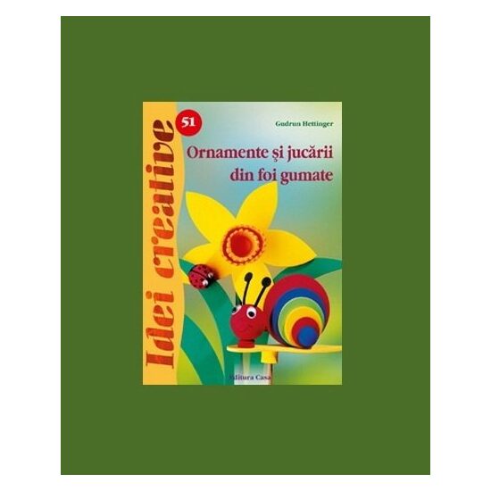 Ornamente si jucarii din foi de guma - Idei creative 51