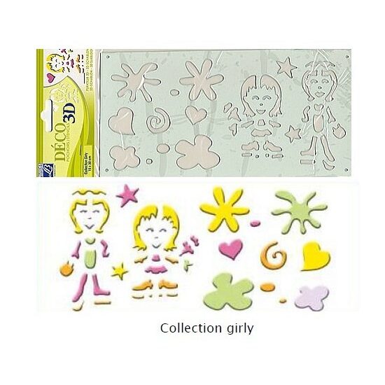 Sablon 3D - Girly collection - Lefranc&Bourgeois