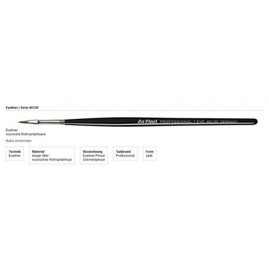 Pensula liner pentru ochi 46130 - Professional - Da Vinci