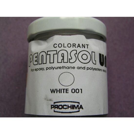 PC752G25 Colorant alb - Pentasol, pentru rasini 30 ml