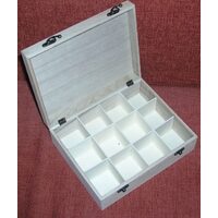 355073 Cutie lemn ceai 12 compartimente - ANT-CH