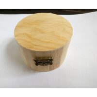 11273 - KC10 - Cutie lemn rotunda, 8x5cm - Pentart