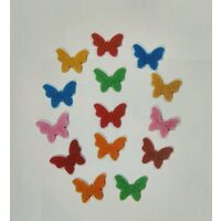 Set 14 figurine fetru - mini fluturasi - 23221 - Pentart