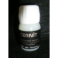 Lac transparent CERNIT - Mat - 30 ml