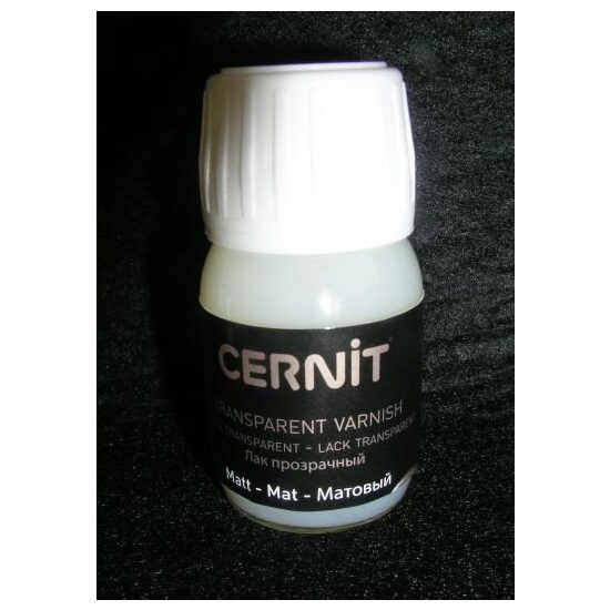 Lac transparent CERNIT - Mat - 30 ml