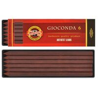 K4377 Creta SEPIA MARO DESCHIS 6 buc/set - Gioconda - Koh-I-Noor