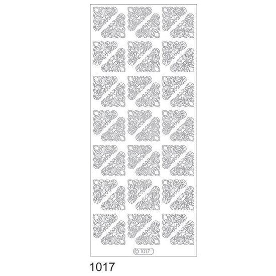 Sticker auriu - colturi decorative - 1017 - INTER D