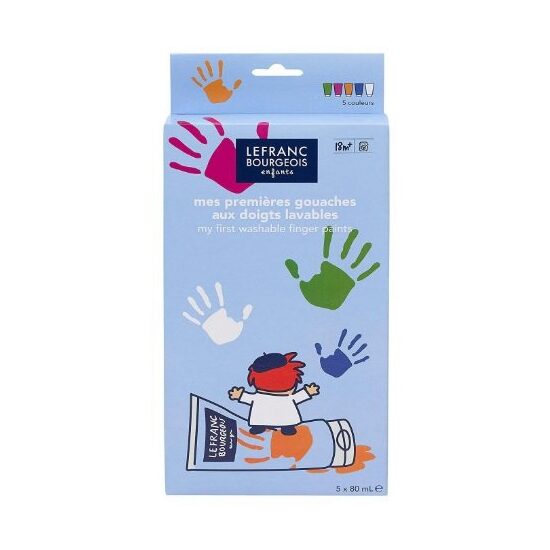 Set Finger Paint 5x80 ml - Color&Co - 073968