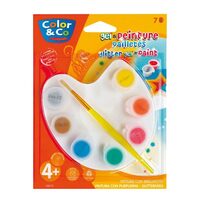 Paleta gel cu sclipici - 7x4 ml - Color&Co