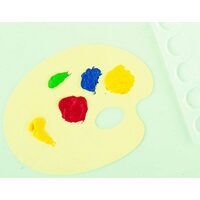 Paleta plastic ovala 17x22 cm - 070745