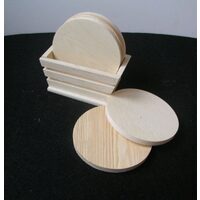Suport pahare rotund, set 5 - PENT - 703825