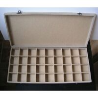 5872 - Cutie ceai MDF 36 comp, Pentart