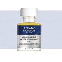Xavier de Langlais egg medium 75 ml - Medium cu ou X. de Langlais - Lefranc&Bourgeois