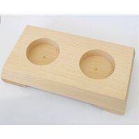 Suport pentru 2 lumanari 14 x 7 cm - SL6