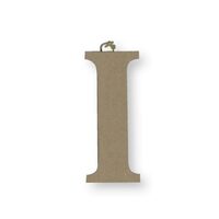 KF76I - Litera alfabet MDF - I - Stamperia