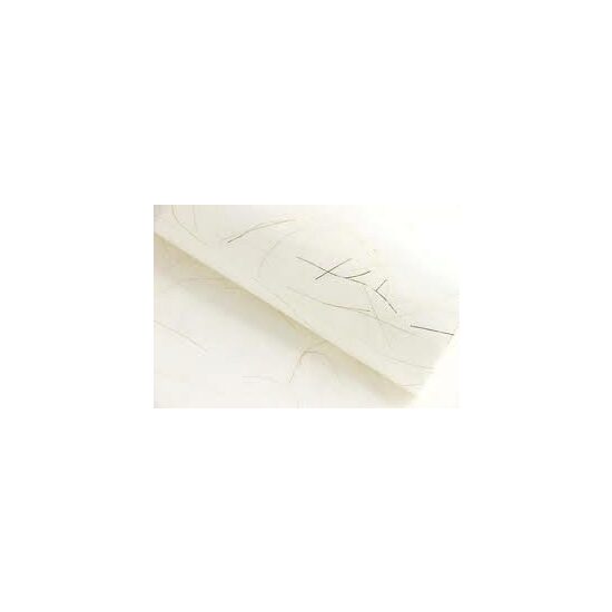 204719000 Hartie 50 70 - alba de matase cu firicele aurii - Heyda