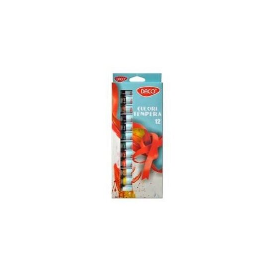 CU112 Set 12x12ml tempera - Daco