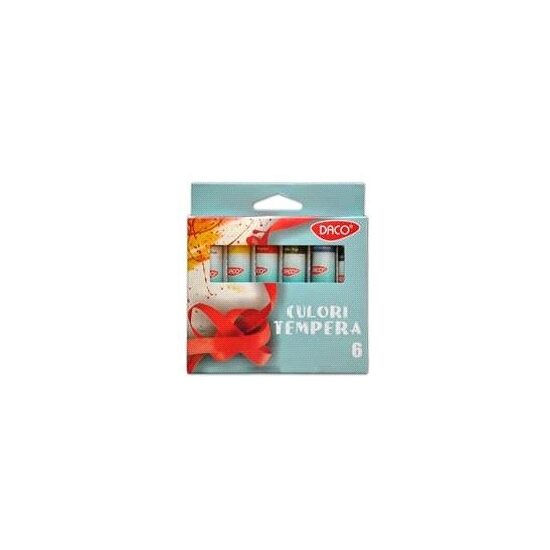 CU106 Set 6x12ml tempera - Daco