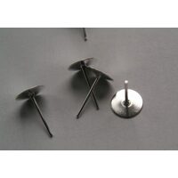 1353B - Set 10 gr. baza cercei cui - 8mm