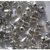 1355B - Set 10 gr dop metalic cercei cui - 6mm l