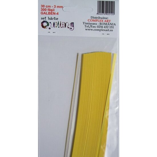 Set quilling 30cm-3mm-300fasii - galben 4
