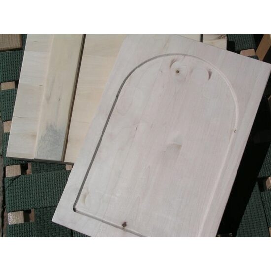 DIA13-S Blat pentru icoana 20x30 cm - cu sipet - lemn de tei